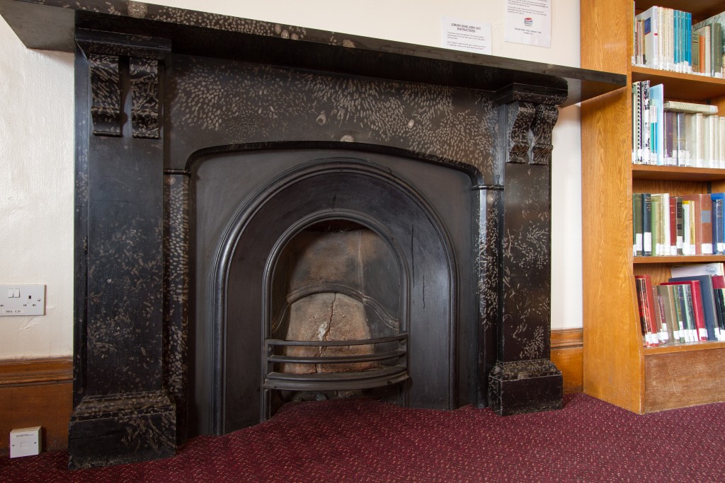 Library Fireplace Frosterley Marble