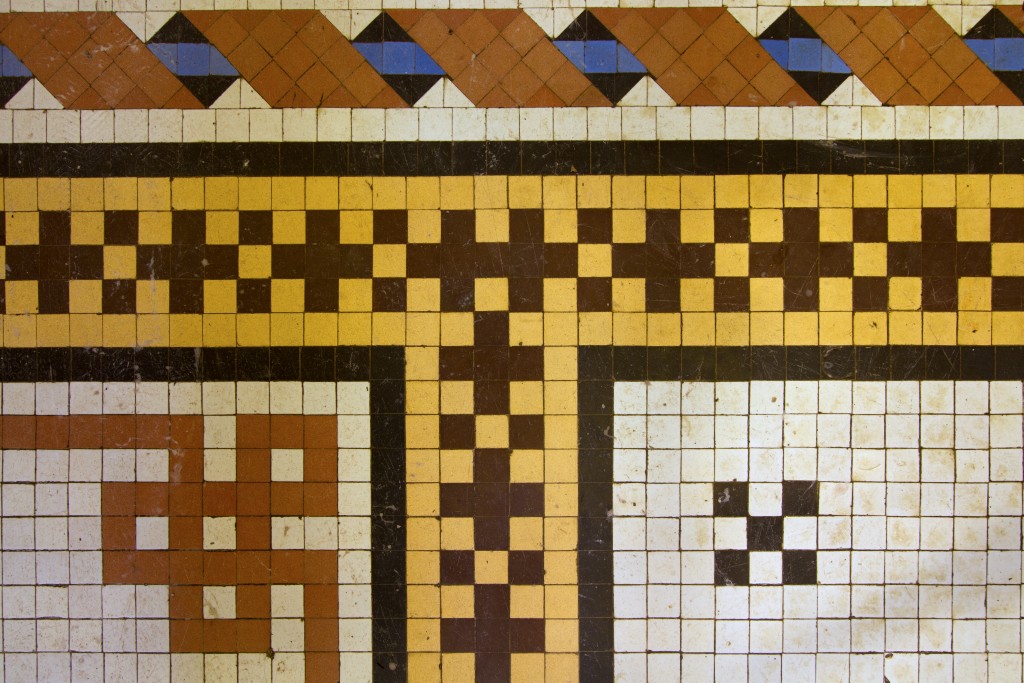 Hallway tiles