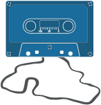 Archive cassette icon