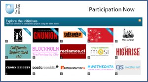 The Participation Now site as part of Open Learn